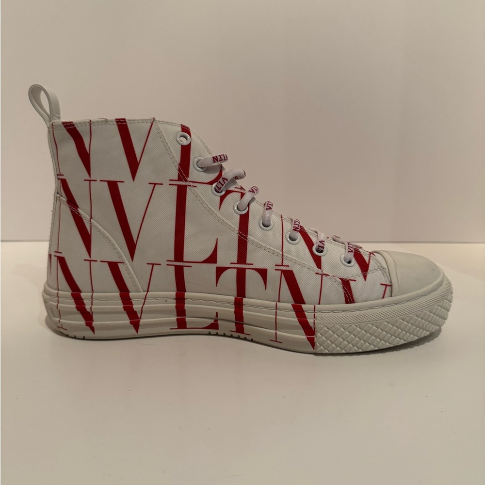 New! Valentino Garavani VLTN High-Too Sneakers (Men’s)